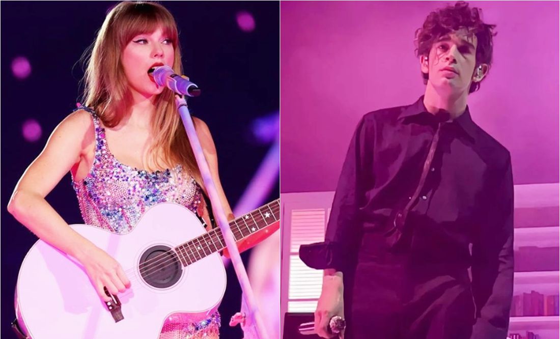 Aseguran que Taylor Swift es novia de Matt Healy ¡y ya hasta viven juntos!