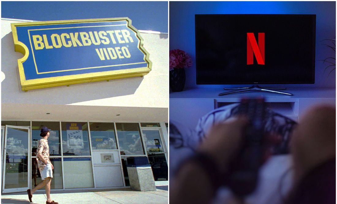 Blockbuster le da 'amistoso' recordatorio a Netflix: 'A nosotros no nos importaba con quién compartías'