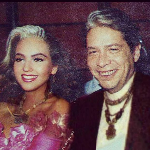Thalía vivió un romance con Alfredo Díaz Ordaz (Fuente  Instagram @marta_strom_scorpio)