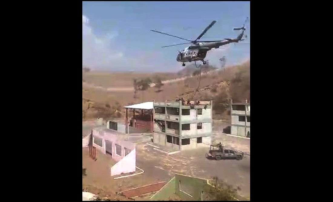 Difunden video de helicóptero de la Sedena que se desplomó hace una semana en Edomex