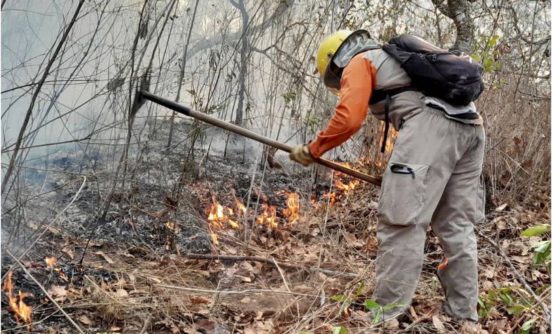Dañan 4 incendios 20 hectáreas del cerro Mactumactzá, en Tuxtla Gutiérrez