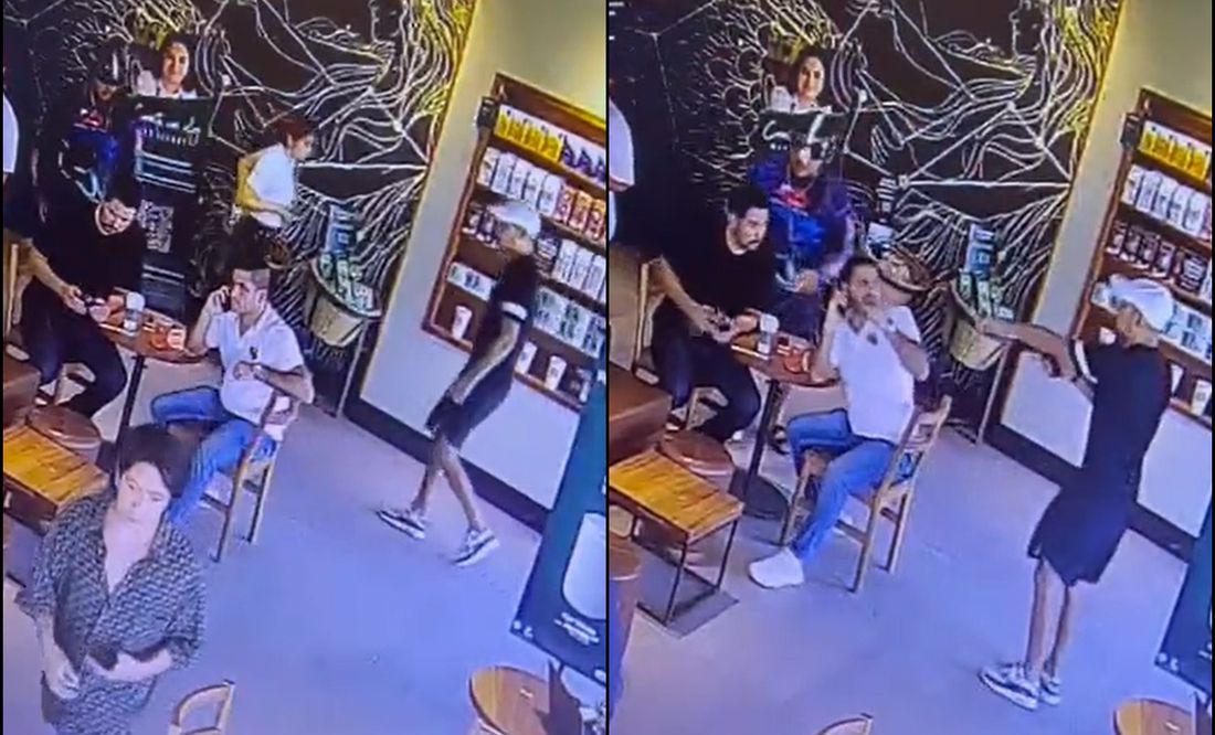 VIDEO: Así fue el ataque a un empresario en Starbucks de Tulum, Quintana Roo