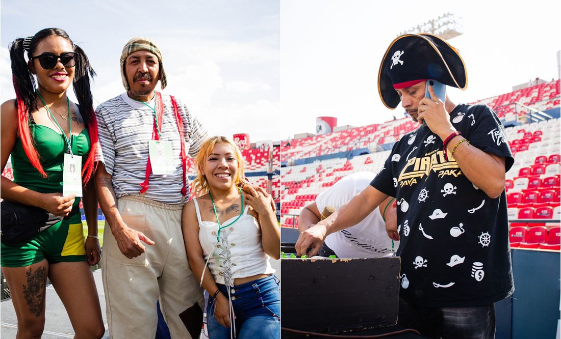 ¿Y Medio Metro? Sonido Pirata hace aparición en el juego entre Atlético de San Luis y Mazatlán