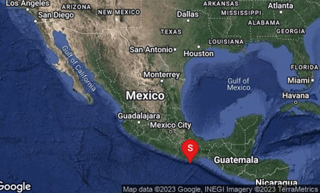 Reportan sismo de magnitud 4.2 en Pedro Pochutla, Oaxaca
