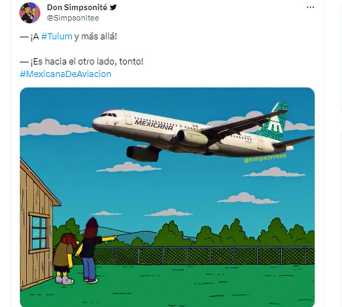 Memes Mexicana de Aviación. Foto: Captura de pantalla