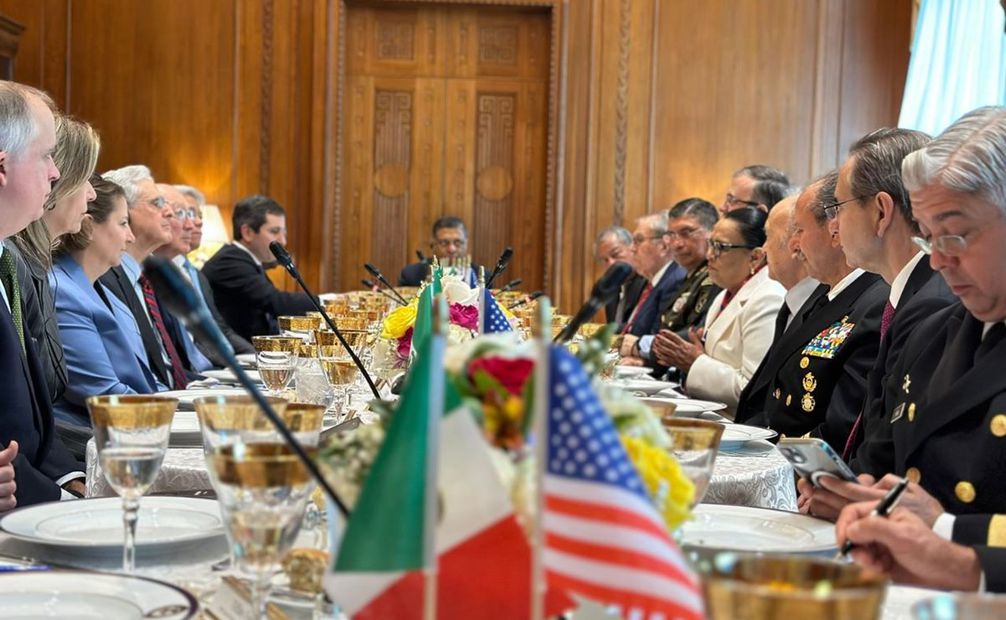 Delegación mexicana se reúne con autoridades estadounidenses sobre seguridad. Foto: Especial
