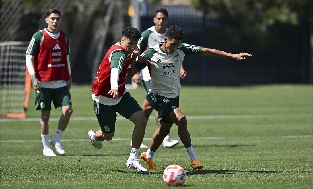 La Selección Mexicana no trabaja completa previo al duelo ante Estados Unidos