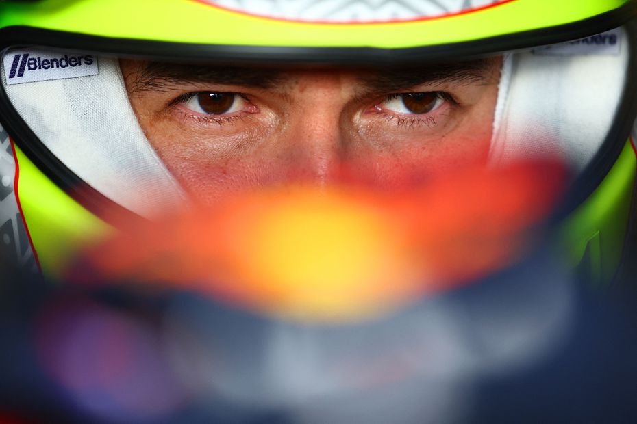 Checo Pérez durante la carrera sprint del Gran Premio de Estados Unidos - Foto: AFP