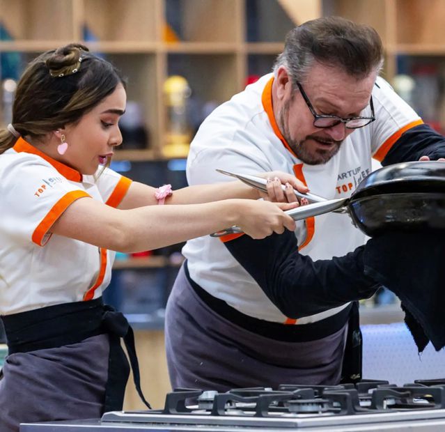 Alana Literas y Arturo Peniche fueron dos de los competidores más destacados de "Top Chef VIP". 
<p>Foto: Instagram