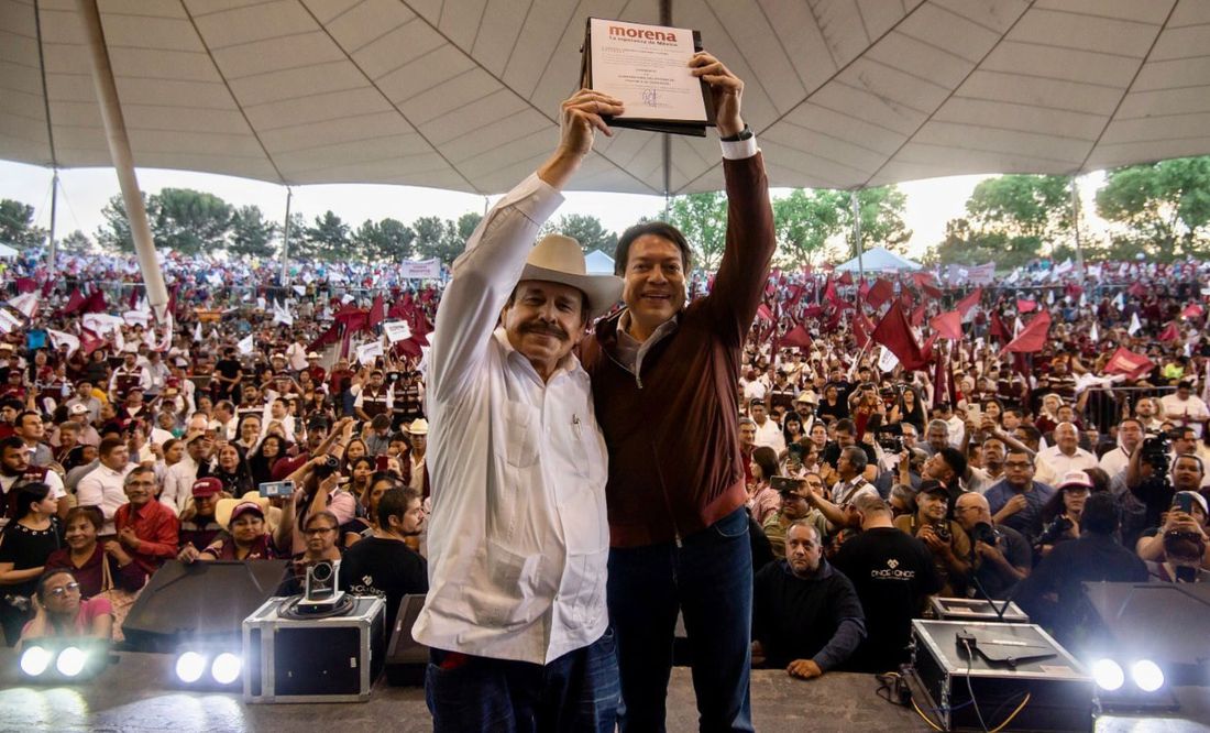 Armando Guadiana rindió protesta como candidato de Morena a gobernador de Coahuila