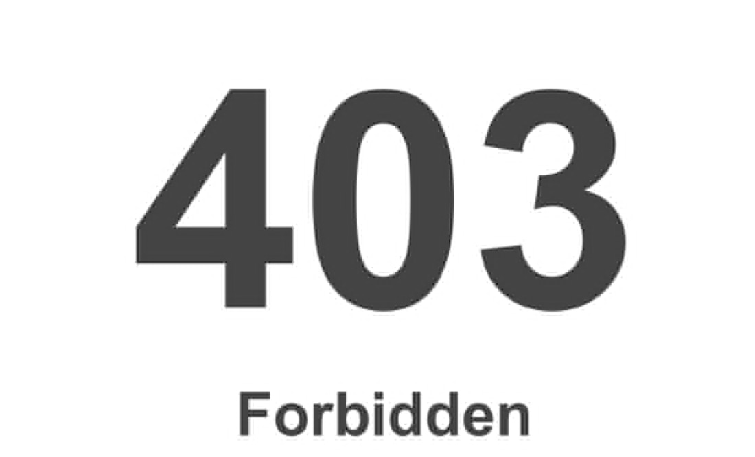Cómo solucionar el error 403 Forbidden al navegar