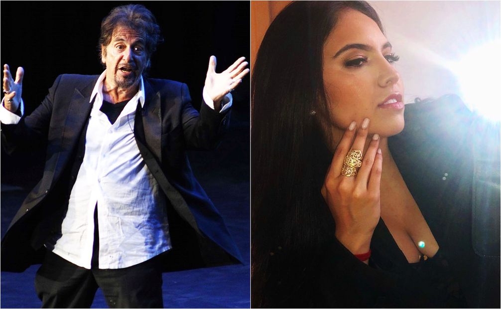 Alfallah y el actor Al Pacino se convirtieron en padres en junio de este 2023 Fotos: EL UNIVERSAL, archivo e Instagram.