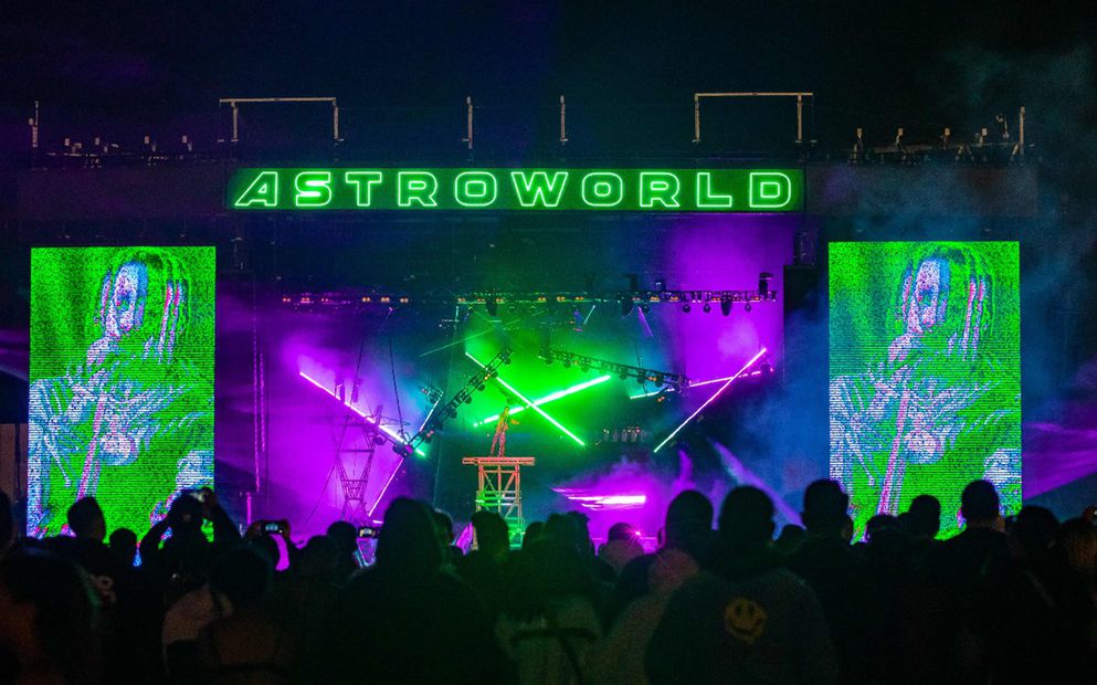 Travis Scott-Tragedia en el festival de música Astroworld. Foto: SUZANNE CORDEIRO / AFP, Archivo EL UNIVERSAL.