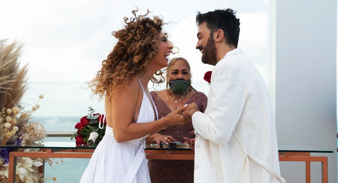 Ana Ferro y Fernando del Solar se casaron un 22 de marzo del 2022. 
<p>Foto: Instagram
