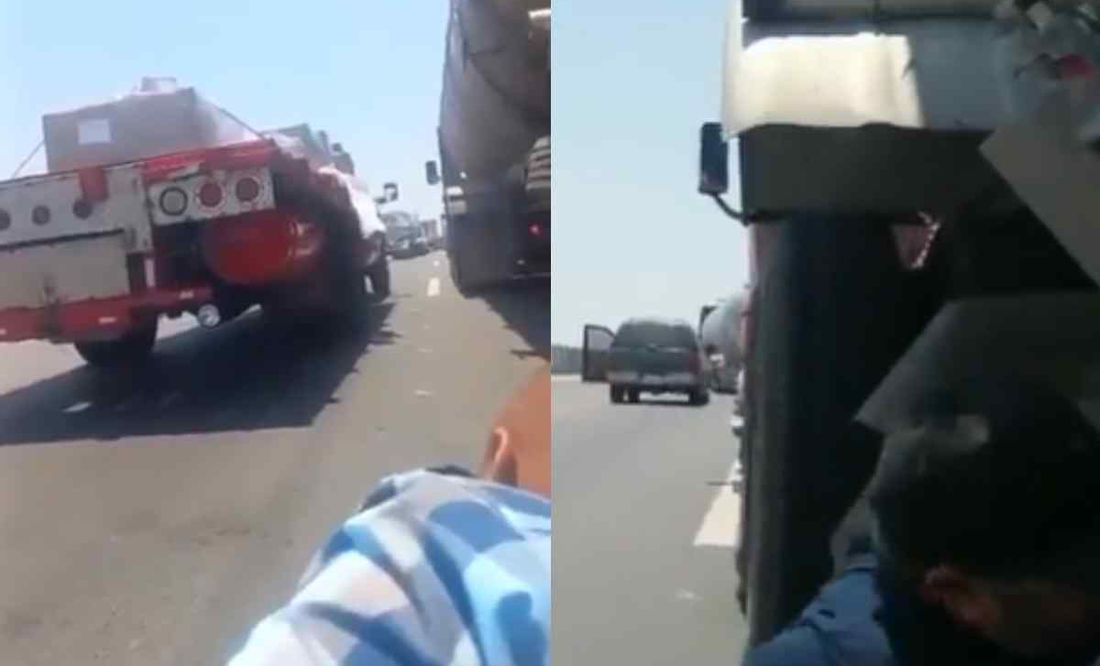 VIDEOS: ¡Se escondieron bajo sus vehículos! Así fue la balacera a la altura del Puente Internacional Reynosa-Pharr