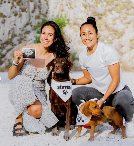 Bianca Sierra y Stephany Mayor esperan a dos bebés - Foto: Instagram