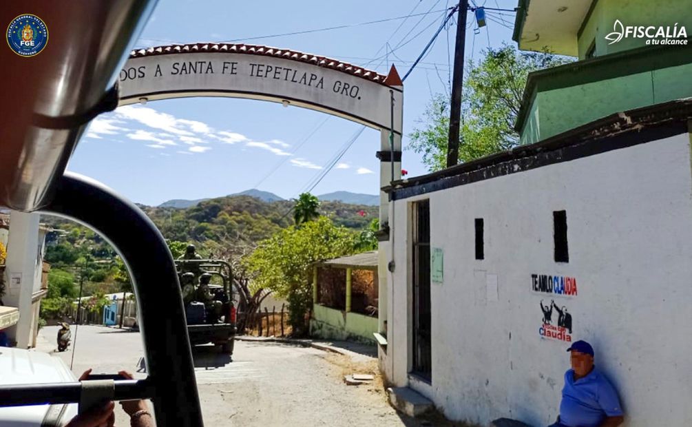 Comunidad de Santa Fe Tepetlapa, en el municipio de Buenavista de Cuellar Foto: Especial