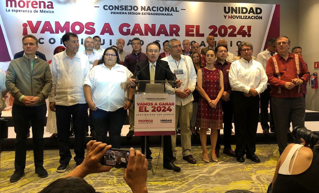 Corcholatas firman acuerdo por la unidad; establecen 5 encuestas para definir candidato rumbo a 2024