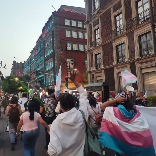 Marcha por la Visibilidad Trans 2023. Foto: Eduardo Dina/EL UNIVERSAL