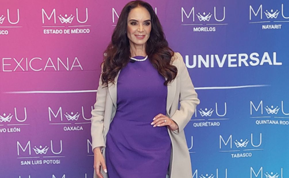 Lupita Jones confirma su salida de la franquicia Miss Universo en México. Foto: Sughey Baños/EL UNIVERSAL.