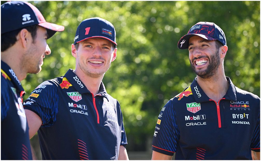 ¿Daniel Ricciardo podría sustituir a Checo en Red Bull? - Foto: AFP