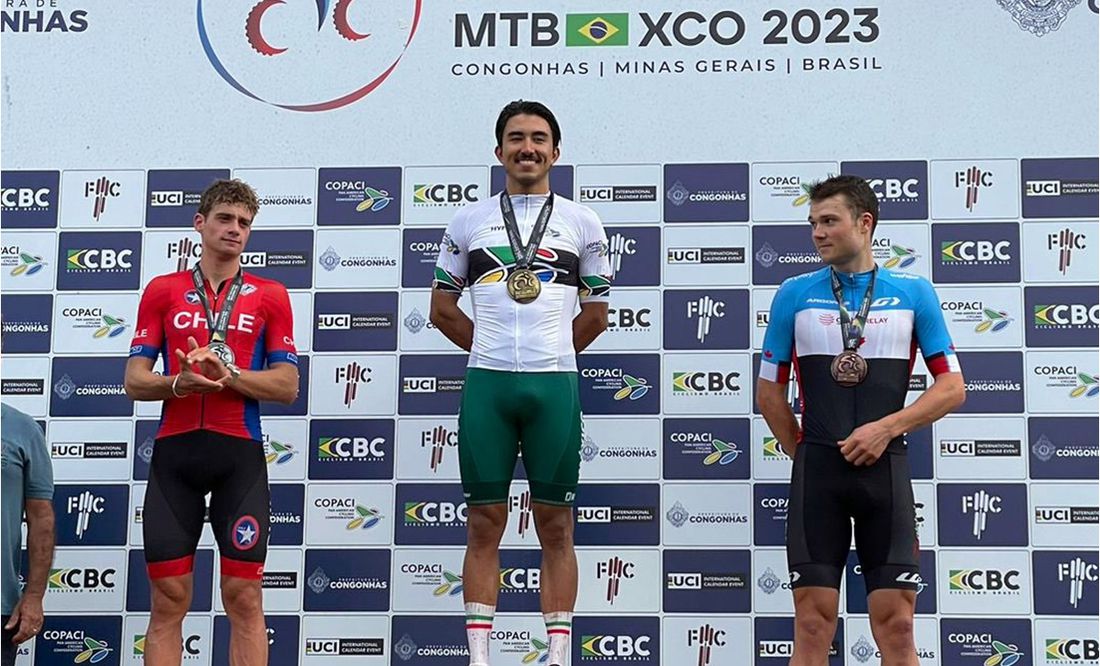 Gerardo Ulloa conquista el oro en el Campeonato Panamericano MTB de ciclismo de montaña