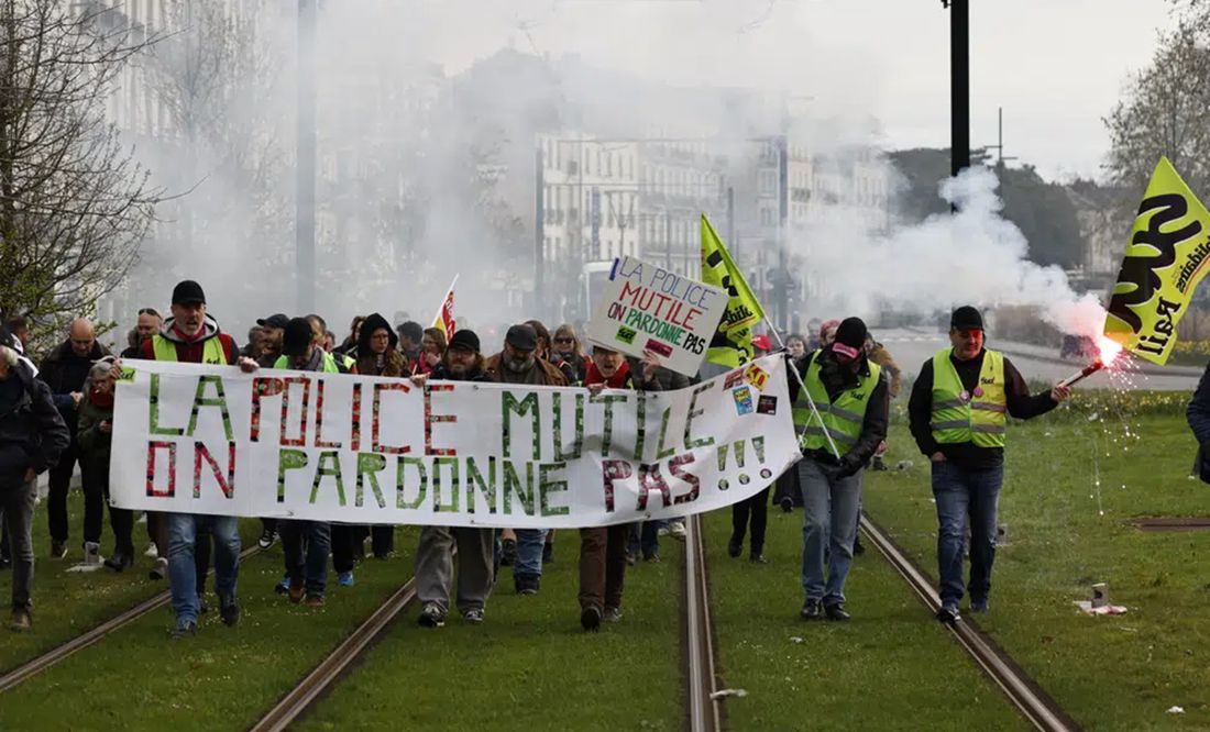Francia se prepara para nueva ola de protestas violentas contra reforma de pensiones