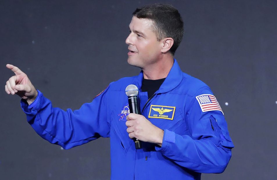 Reid Wiseman viajará a la Luna en una futura misión de la NASA.
<p>Foto: AP
