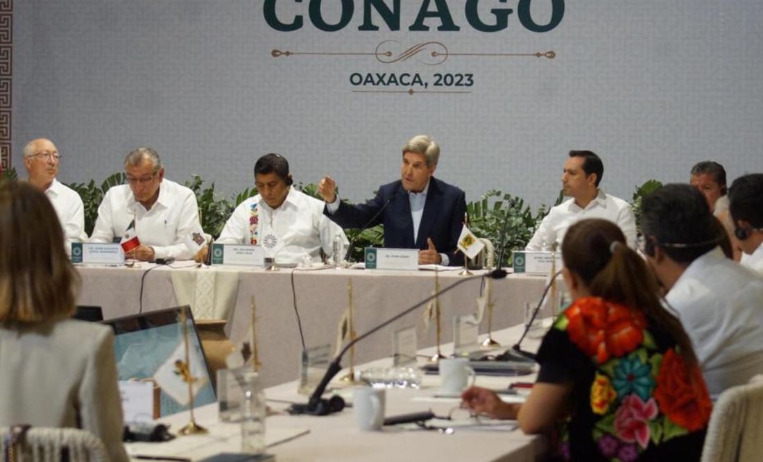 Conago: Ken Salazar elogia a gobernadores y al Interoceánico en Oaxaca por avance en energías renovables