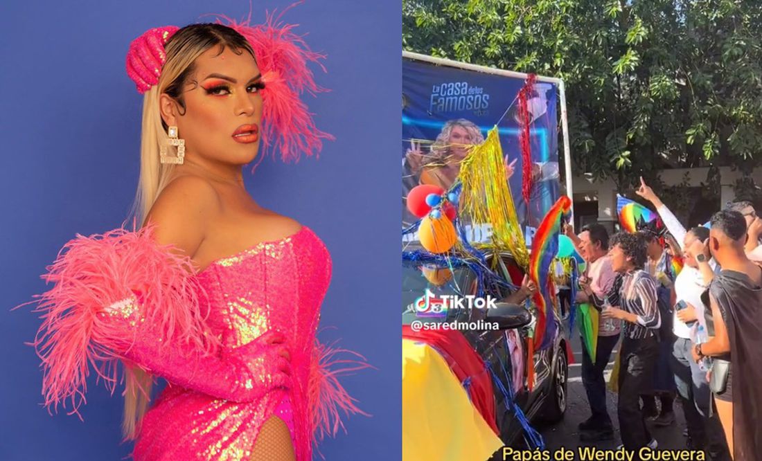 ¡Y soporten! Wendy Guevara recibe apoyo de sus papás desde desfile Pride en León