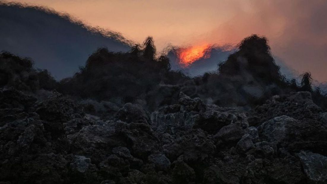 No hay forma de predecir cuánto durará la erupción. Foto: BBC News