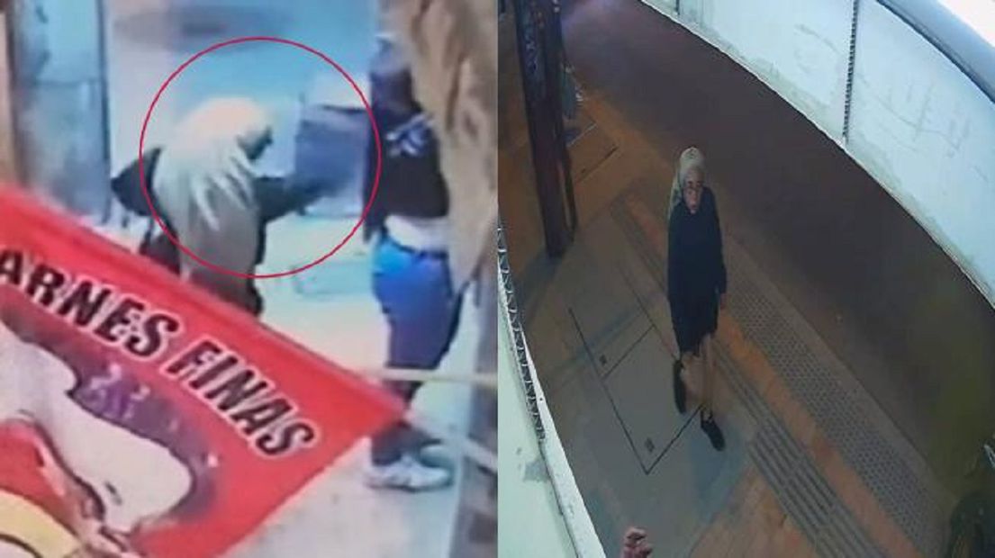 Los ataques en Colombia de la mujer quedaron registrados en cámara. Foto: Redes sociales