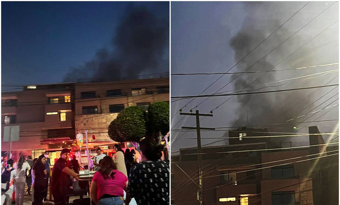 Registran incendio en Hospital Médica Campestre de León, Guanajuato