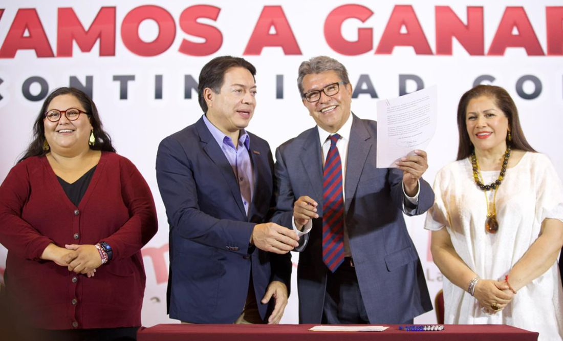 Ricardo Monreal se registra como precandidato de Morena a la Presidencia; inicia gira en la Cuauhtémoc