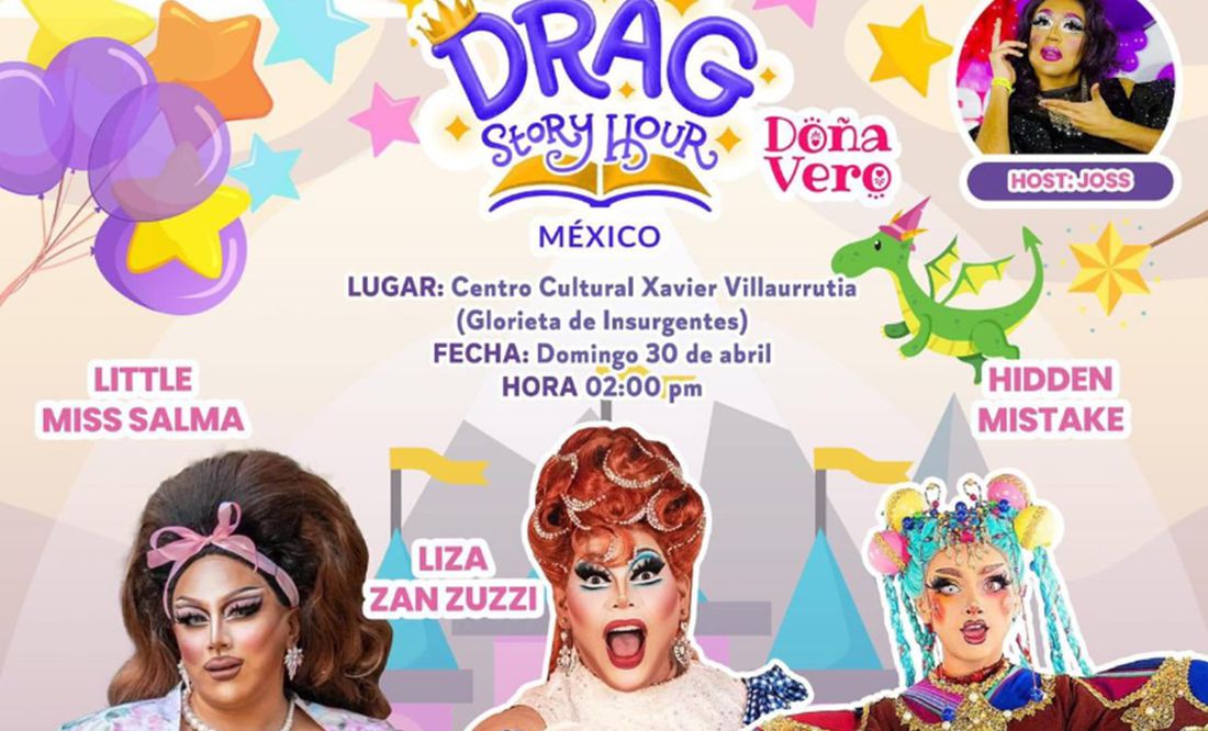 Contestan a Lilly Téllez por arremeter contra evento drag queen para Día del Niño