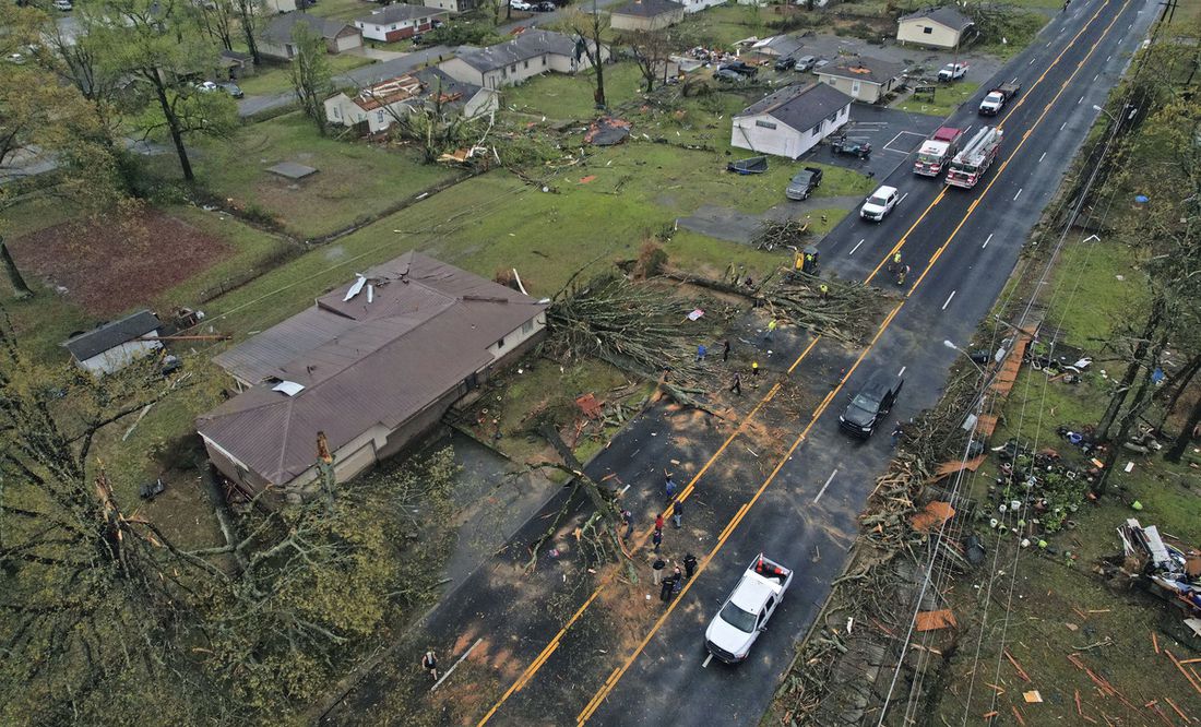 Al menos 9 muertos por tornados en medio oeste y sur de Estados Unidos