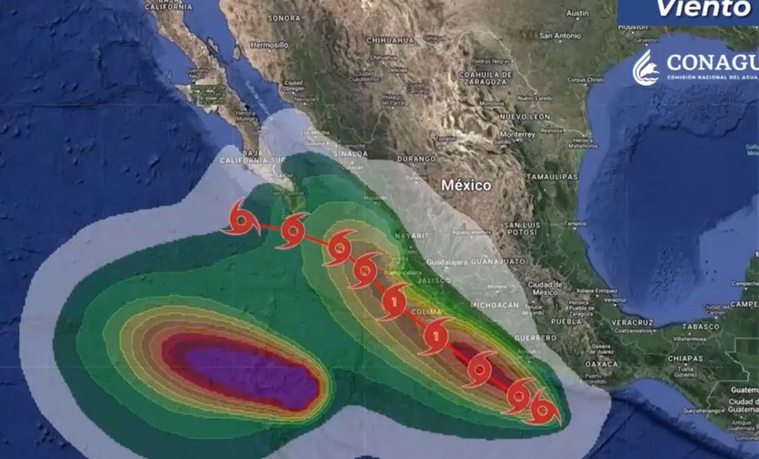 SMN prevé formación de huracán 'Beatriz' para mañana