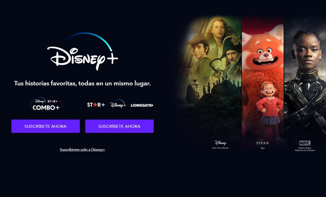 Disney+ y Star+ aumentan sus costos de suscripción mensual en México