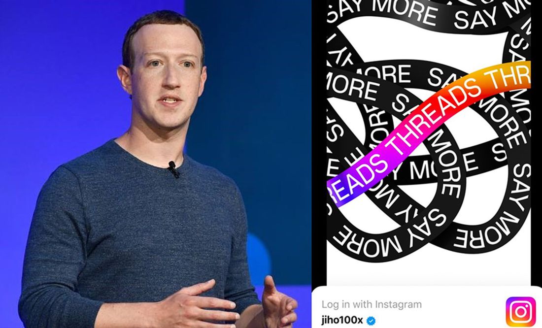 ¡Tiembla Twitter! Mark Zuckerberg comparte su primer mensaje en Threads