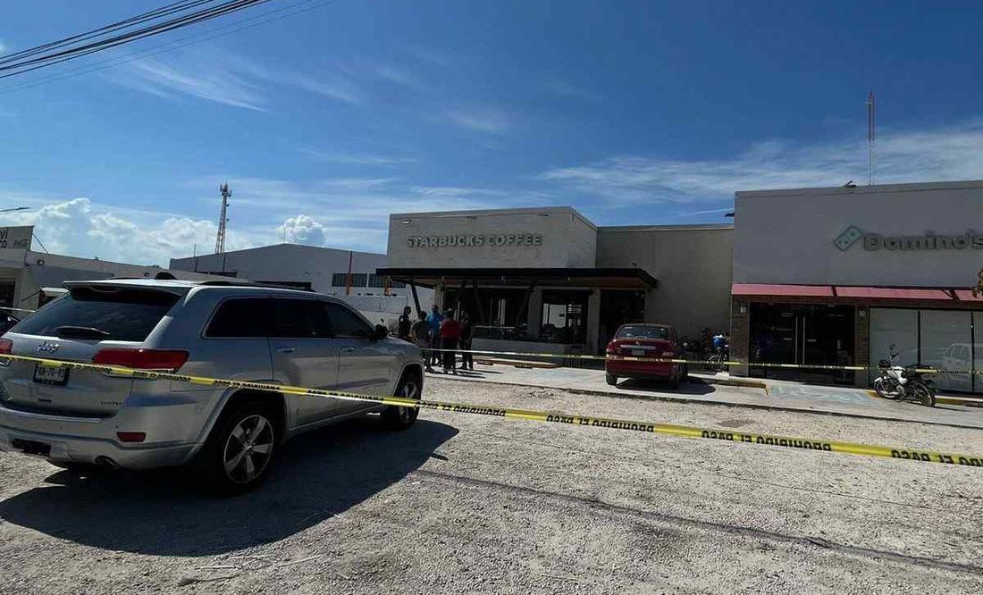 Asesinan a empresario en Starbucks de Tulum, Quintana Roo