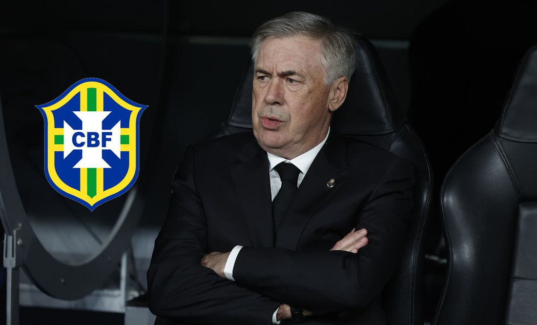 Brasil quiere 'robar' a Carlo Ancelotti del Real Madrid