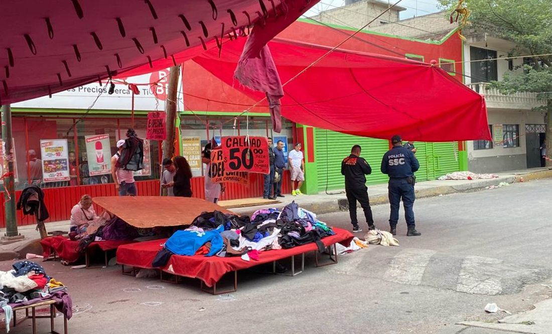 Matan a balazos a dos en tianguis de la Texcoco, en Iztapalapa