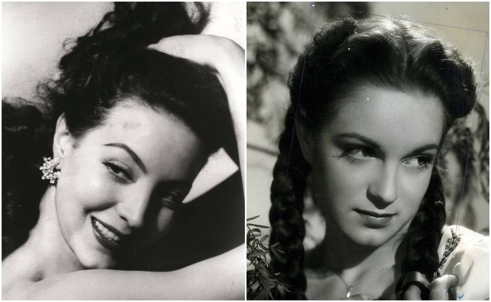 Ambas actrices debutaron con el galán de la época: Jorge Negrete. Foto: Archivo EL UNIVERSAL.