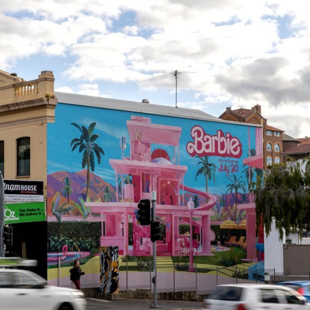 El mural de Barbie causó furor en Australia. Foto: Instagram @apparitionmedia