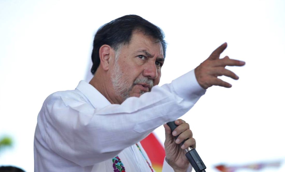 Noroña critica que aspirantes a candidatura presidencial del Frente Amplio no pidan licencia