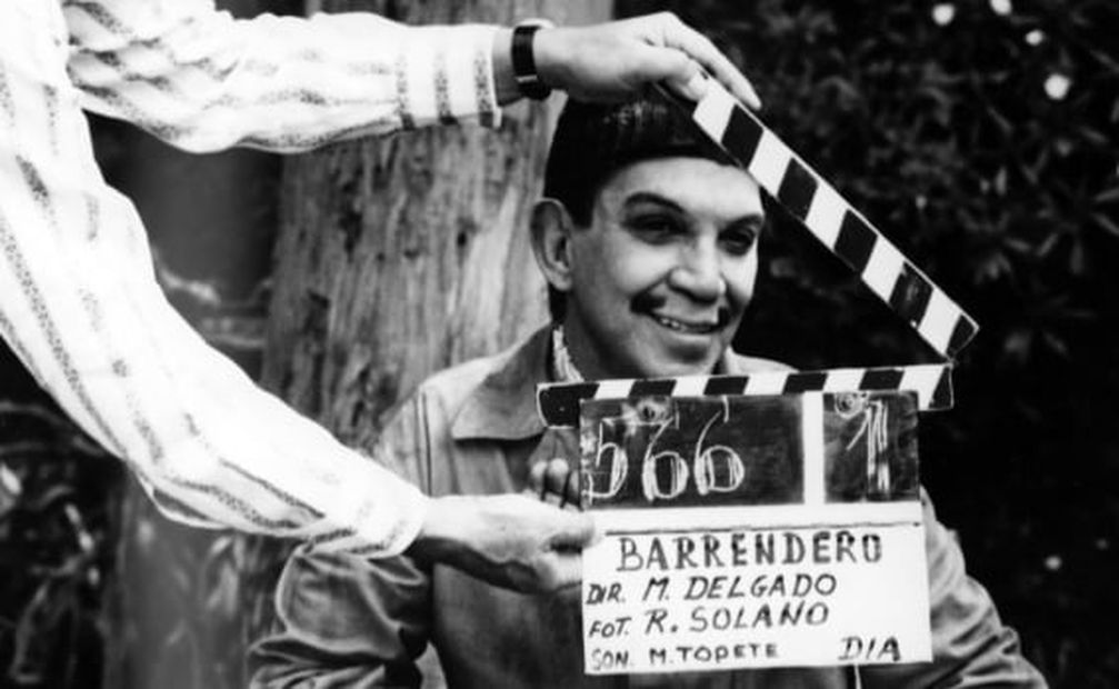 Cantinflas en "El barrendero". Foto: EL UNIVERSAL. 
