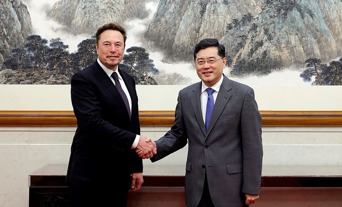 Elon Musk se reúne con canciller chino en medio de tensa relación EU-China