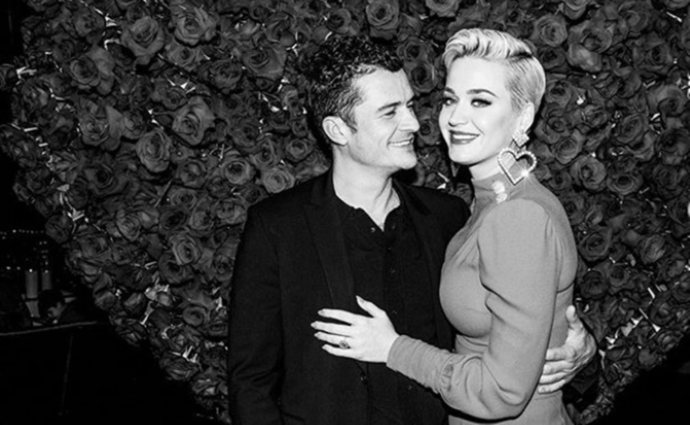 Orlando Bloom y Katy Perry. Foto: Instagram 