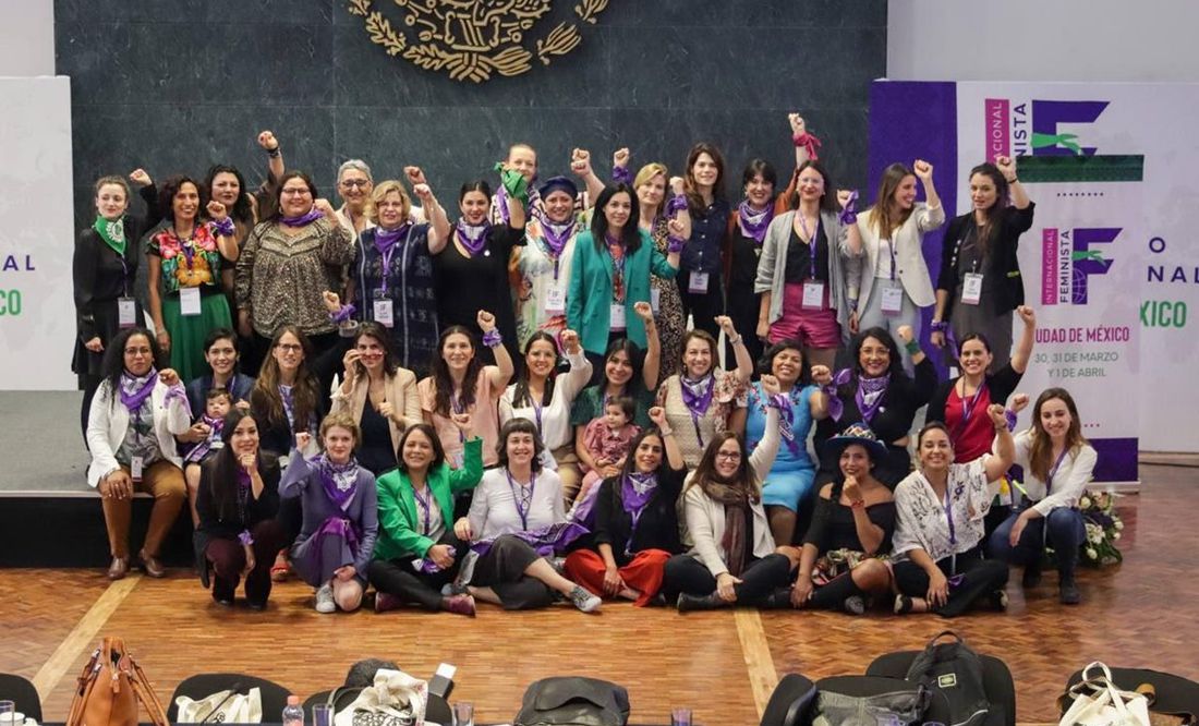 Mujeres de izquierda fundan en México la Internacional feminista