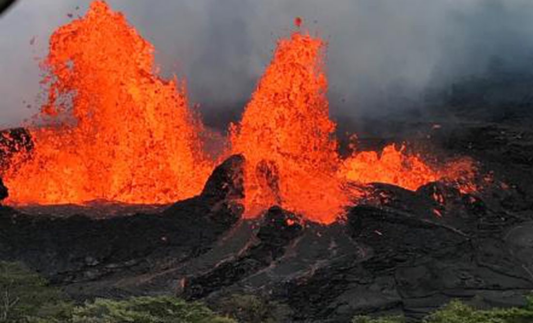Volcán Kilauea vuelve a entrar en erupción
